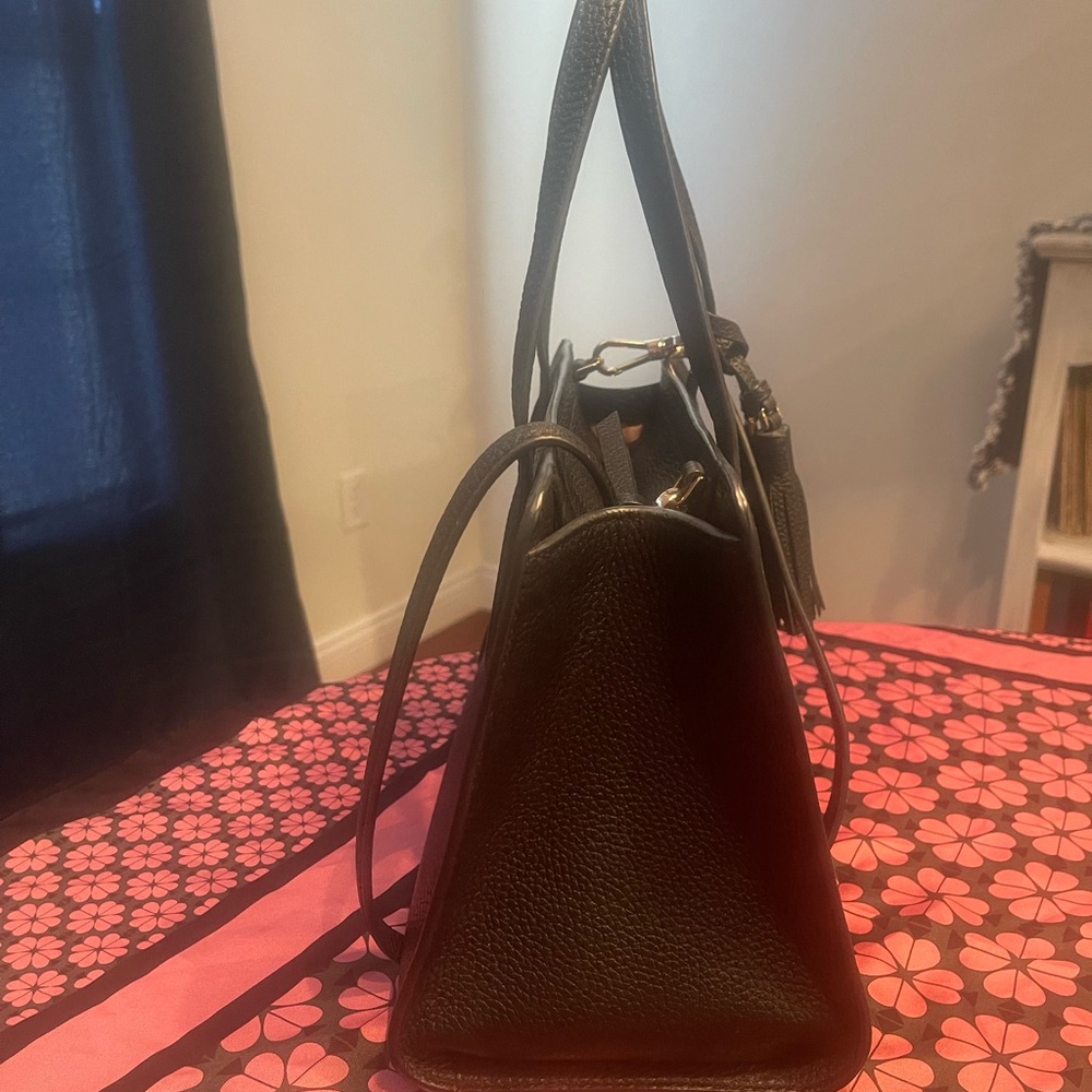 Kate Spade Black Rowe Medium Satchel ๐ - Picture 10 of 16